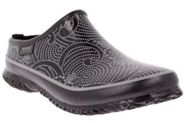 Image of Bogs Womens Urban Farmer Slide Batik Boot,Black,Size 6 71707-001-6
