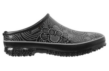 Image of Bogs Womens Urban Farmer Slide Batik Boot,Black,Size 6 71707-001-6