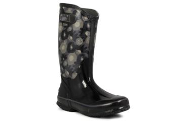 Image of Bogs Womens Watercolor Rain Boot,Black Multi,Size 12 71783-009-12