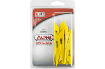 Image of Bohning Alpha Ar 1250 Vane 2.8 Neon Yellow 36pk