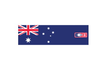Image of Bohning Arrow Wraps, 7in, 13 Pack, Austrailian Flag, 501041AUSF
