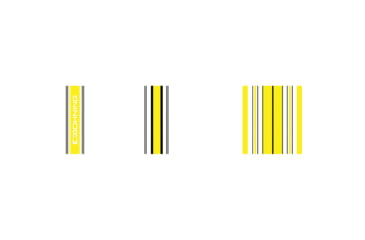 Image of Bohning Arrow Wraps, 7in, 13 Pack, Crested Yellow, 501041CYE