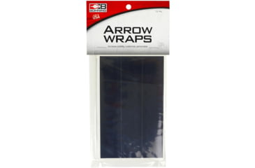Image of Bohning Arrow Wraps, Small Diameter 5.5 in, Blackout, 13 pack, 1006427