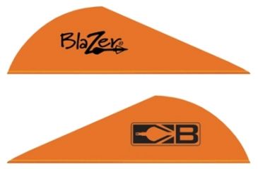 Image of Bohning Blazer Vanes 2'' Solid Neon Orange 36pk