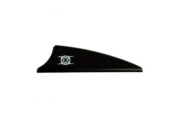 Image of Bohning Shield Cut X Vanes, Black 1.75 in. 100 pk. 10772BK175