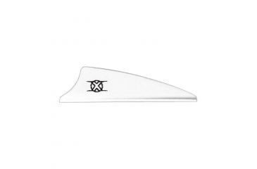 Image of Bohning Shield Cut X Vanes, White 1.75 in. 100 pk. 10772WH175