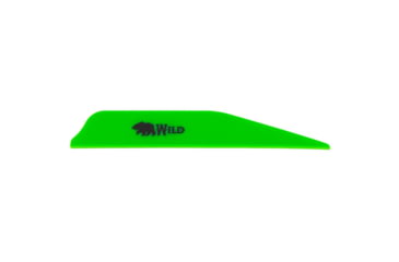 Image of Bohning Wild Vanes 3 in, Green, 100 Pk, 101082NG3