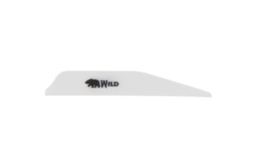 Image of Bohning Wild Vanes 3 in, White, 100 Pk, 101082WH3