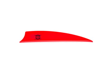 Image of Bohning X Vanes Shield Cut 3 in, Red, 36 pk, 1006709