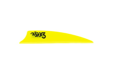 Image of Bohning X3 Vanes 1402957, Neon Yellow, 101052NY225