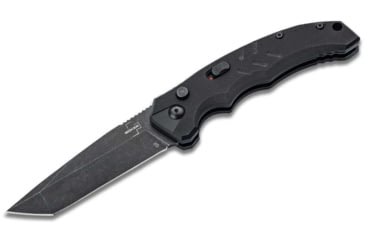 Image of Boker USA Intention II Tanto Automatic Folding Knife, 3.07in, D2 Steel Black Tanto Blade, Black G10 Handle, 01BO797