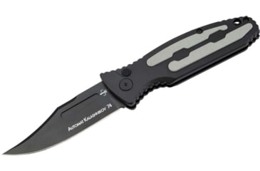Image of Boker 01Kals136 Kalashnikov 3.35 Clip Point Plain Black D2 Steel Blade Black/Gray Aluminum Handle