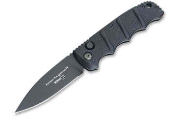 Image of Boker 01Kals99 Kalashnikov Pocket 3.35 Plain D2 Steel Blade Black Aluminum Handle