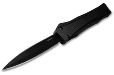 Image of Boker 06Ex244 3.39 Double Edge Dagger Plain Black D2 Steel Blade Aluminum Handle