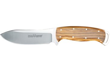 Image of Boker 445Ol Fox Persian Hunter Fixed Blade Knife, 4.6in, N690, Olive Wood, Brown, 445OL