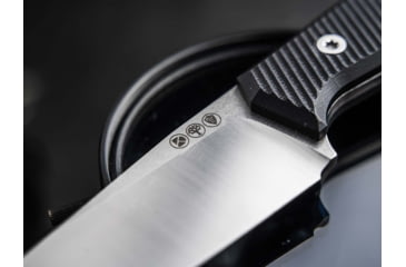 Image of Boker Daily Knives AK1 American Tanto Knife by Alex Kremer, 2.99in, Satin Bohler N690 Stainless Tanto Blade, Black G10 Handle, Boxed, 129504