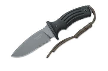 Image of Boker Bf-700B Tactical Outdoor Fixed Blade Knife, 4.9in, 440C, G10, Nylon, Grey, BF-700B