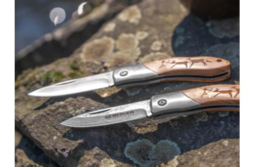 Image of Boker Caveman Damascus Lockback