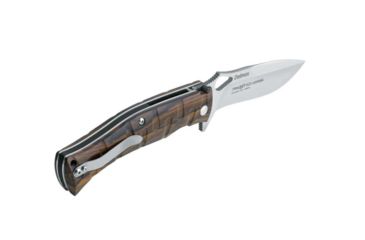 Image of Boker Fx-0110W Citadel Deimos Fixed Blade Knife, 4.5in, N690, Ziricote Wood, Brown, FX-0110W