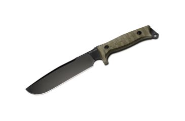 Image of Boker Fx-133Mgt Fox Combat Jungle Fixed Blade Knife, 7.5in, N690, Micarta, Nylon, Green, FX-133MGT