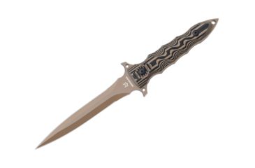 Image of Boker Fx-508 Fkmd Modras Fixed Blade Knife, 6.9in, N690, G10, Leder, Khaki, FX-508