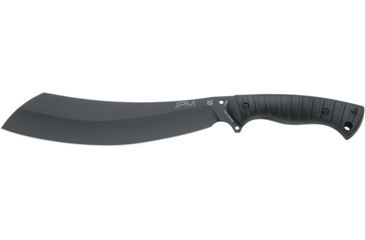 Image of Fox Jungle Parang Machete Fixed Blade Knife, 10.62in, FRN Nylon, Black, FX-694