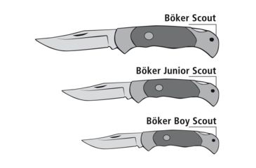 Image of Boker Junior Scout Lightweight Folding Knife, 2.8in, Cocobolo Wood, Brown, 111980