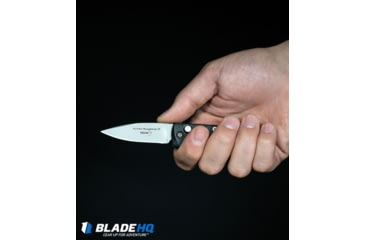 Image of Boker Mini Kalashnikov Automatic Folding Knife, 2.50in, D2, Tanto Blade, Aluminum Black Handle, Standard, Black/Black, 5.75in, BHQ-132752