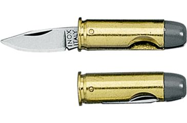 Image of Boker Mini Pallottola 44 Mag Fixed Blade Knife, 1.18in, 420C, 201
