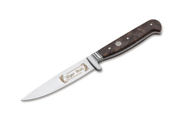 Image of Boker Nicker 11 Jager Gold Fixed Blade Knife 4.3in, 4116, Walnut Wood, Brown, 121534