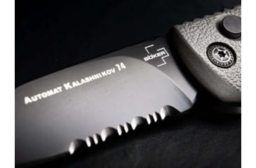 Image of Boker Plus Kalashnikov Grey Auto Serrated Black D2