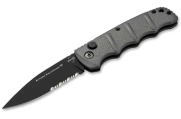 Image of Boker Plus Kalashnikov Grey Auto Serrated Black D2