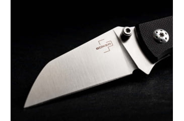 Image of Boker Plus Joule Folding Knife, 2.44in, D2, G10, Stainless Steel Black Handle, 01BO316