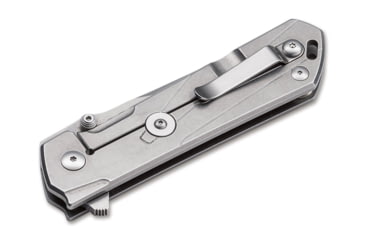 Image of Boker Plus Kihon Tanto Folding Knife, 3.3in, Stainless Steel, D2, Uncoated, Grey, 01BO764