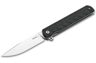 Image of Boker Plus Legion Folding Knife, 3.43in, 9Cr13CoMoV, G10 Black Handle, 01BO242