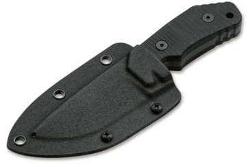 Image of Boker Plus Little Dvalin Fixed Blade Knife, 3.15in, D2, G10 Black Handle, 02BO033