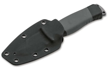Image of Boker Plus Outdoorsman Mini Fixed Blade Knife, 2.24in, 12C27, FRP Grey Handle, 02BO024