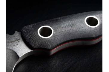 Image of Boker Plus PryMini Pro Fixed Blade Knife, 2.36in, D2, G10 Black Handle, 02BO017