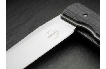 Image of Boker Plus Urban Trapper Folding Knife, 3.43in, Titan VG-10, Clip Point Blade, G10 Black Handle, 01BO732