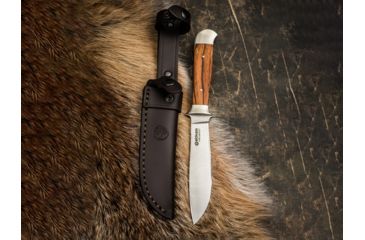 Image of Boker RangerS Nicker Cocobolo Fixed Blade Knife, 4.3in, N690, Cocobolo Wood, Uncoated, Brown, 121517
