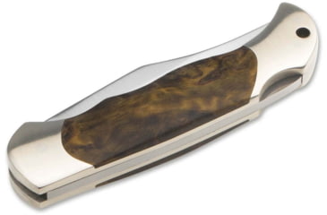 Image of Boker Solingen Boy Scout Folding Knife, 2.24in, N690, Curly Birch Wood Brown Handle, 117118