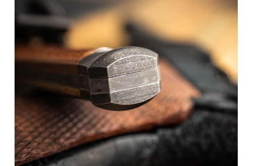 Image of Boker Solingen P08 Fixed Blade Knife, 3.23 in, Damascus, Dagger, Rosewood, Rosewood, 121515DAM