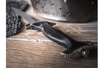 Image of Boker Solingen Swiss Dagger Mosaic Fixed Blade Knife, 8.62in, Damascus, Ebony Handle, 121552DAM