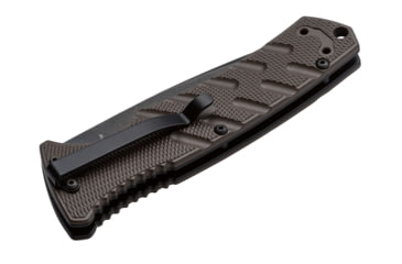 Image of Boker Strike Coyote Spearpoint Folding Knife, 3.3in, AUS-8, Aluminum, Khaki, 01BO424N