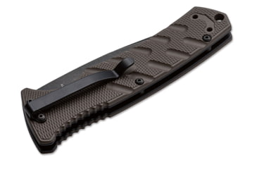 Image of Boker Strike Coyote Tanto Folding Knife, 3.3in, AUS-8, Aluminum, Khaki, 01BO425N