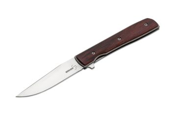 Image of Boker Urban Trapper Petite Cocobolo Folding Knife, 2.8in, VG-10, Cocobolo Wood, Uncoated, Brown, 01BO784