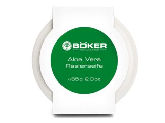 Image of Boker USA Aloe Vera Shaving Soap,Oak Leaves and Mint Scent 04BO158