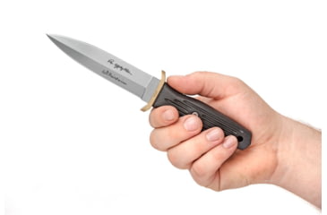 Image of Boker Applegate Boot Fixed Blade Knife, Small, Kydex Sheath, 6 in, 440C, Double Edge, Black FRN (Fiberglass-Reinforced Nylon), 120546