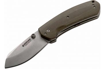 Image of Boker USA Arctos XL Folding Knife,3.5in N690Bo Steel Blade,Canvas Micarta Handle 111636