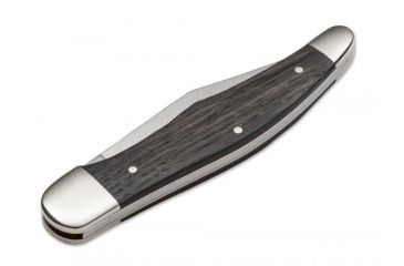 Image of Boker USA Boker 20-20 Classic Folding Pocket Knife,3.9in 440C Steel Blade,Bog Oak Wood Brown Handle 112021